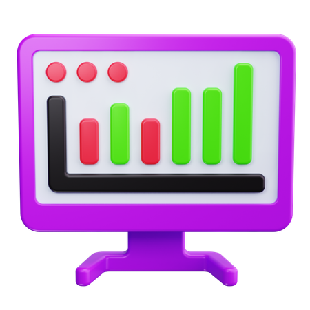 Online Analysis  3D Icon