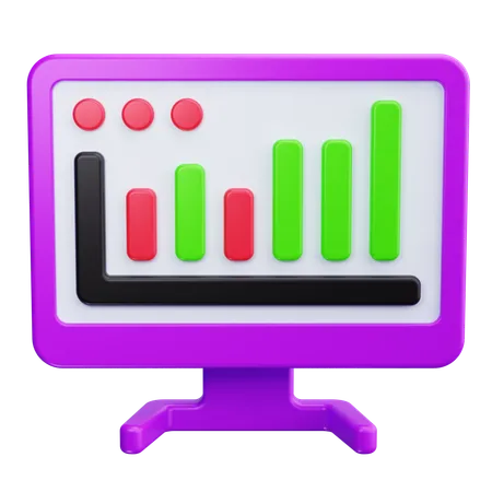 Online Analysis  3D Icon