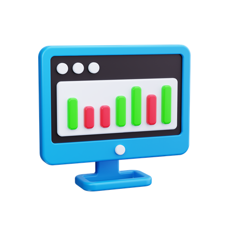 Online Analysis  3D Icon