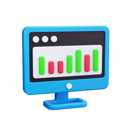 Online Analysis  3D Icon