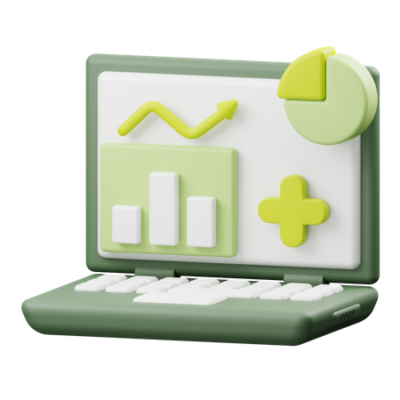 Online Analysis  3D Icon