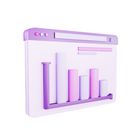 Online Analysis  3D Icon