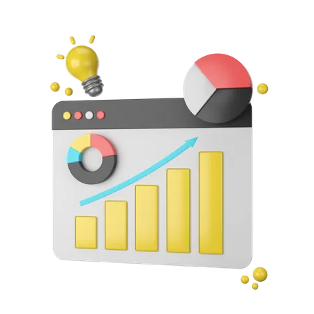 Business Finance 3 D Icon 3D Icon