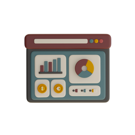オンライン分析  3D Icon