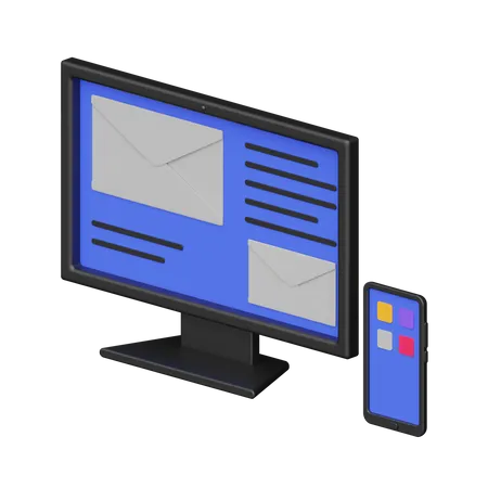 Online Application  3D Icon