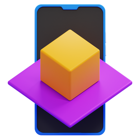 Online Ar Box  3D Icon