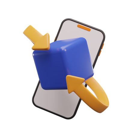 Online Ar Box  3D Icon