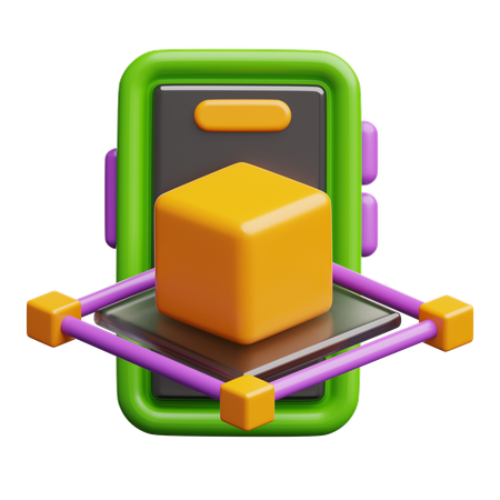 Online Ar Box  3D Icon