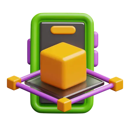 Online Ar Box  3D Icon
