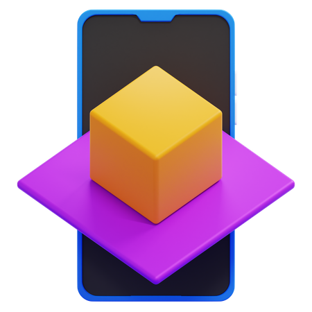 Online Ar Box  3D Icon