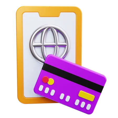 Online-Banking  3D Icon