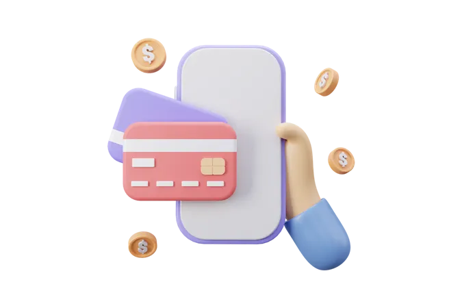 Online banking  3D Icon