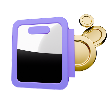 Online Banking  3D Icon