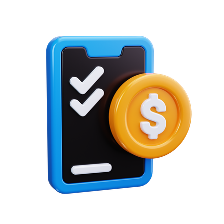 Online Banking  3D Icon