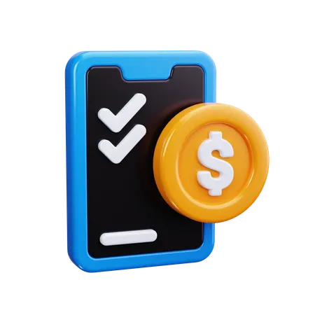 Online Banking  3D Icon