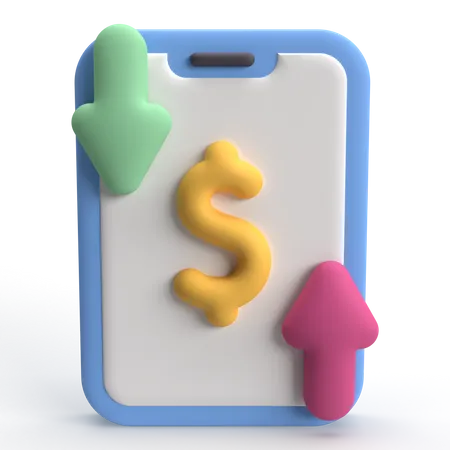 Online Banking  3D Icon