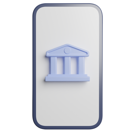 Online Banking  3D Icon