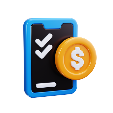 Online Banking  3D Icon