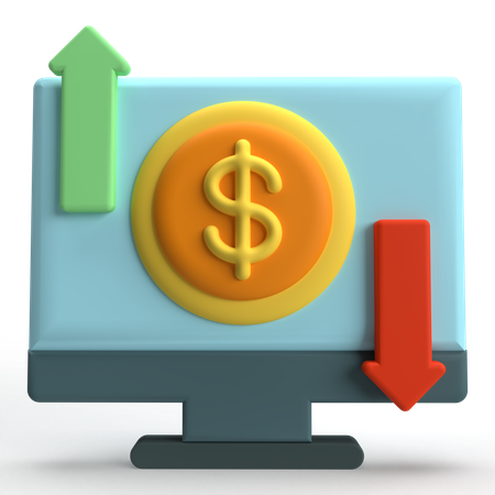 Online Banking  3D Icon