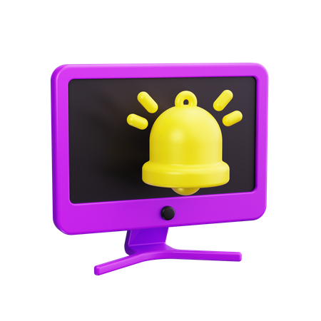 Online-Benachrichtigung  3D Icon