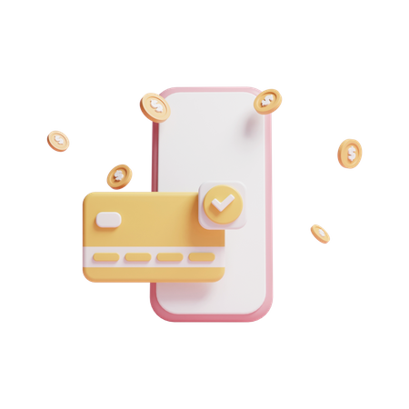 Online Bill  3D Icon