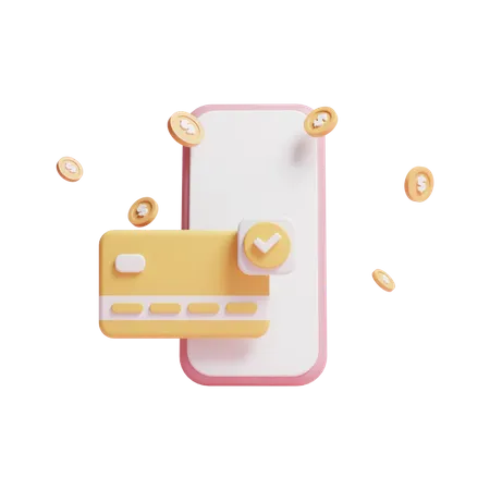 Online Bill  3D Icon