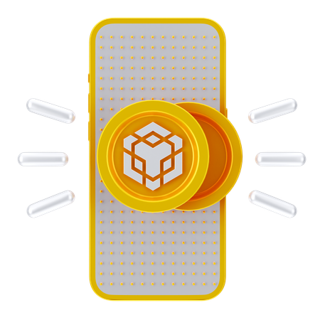 Online Binance  3D Icon