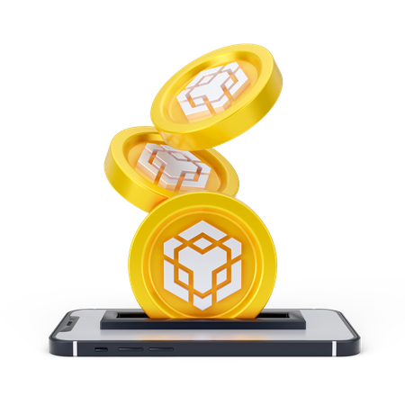 Online Binance  3D Icon