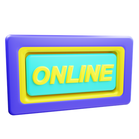 Online board  3D Icon