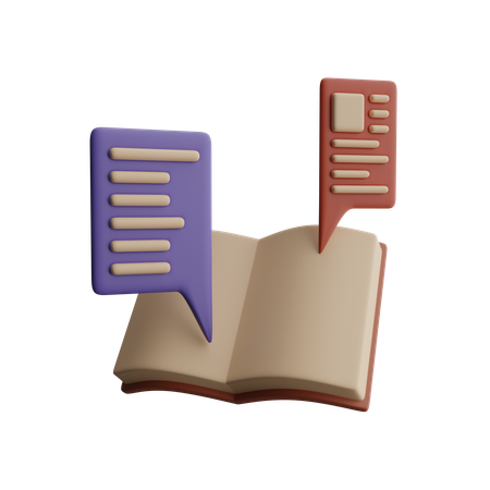 Online book  3D Icon