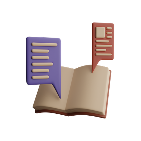 Online book  3D Icon