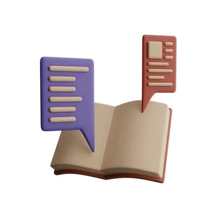 Online book  3D Icon