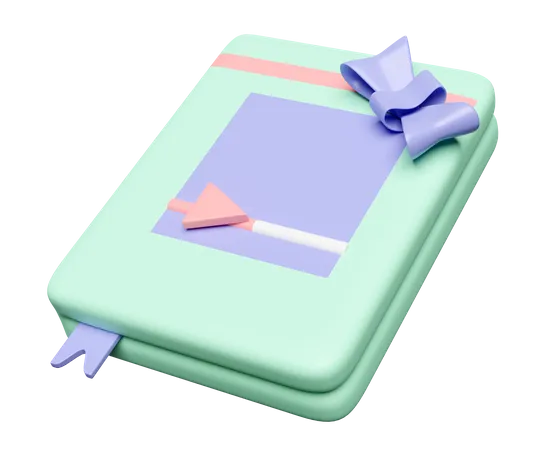 Online Book  3D Icon