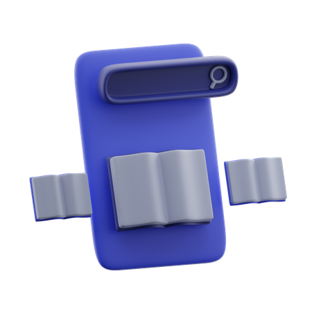 Online Book  3D Icon