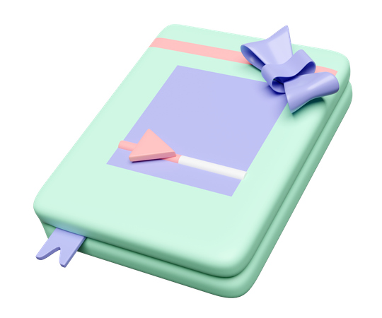 Online Book  3D Icon