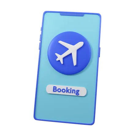 Online Book Tickets  3D Icon