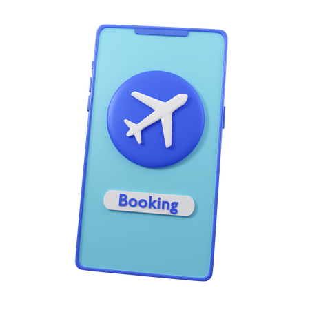 Online Book Tickets  3D Icon