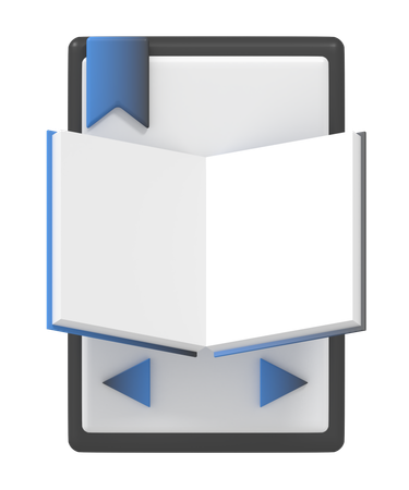 Online-Buch  3D Icon