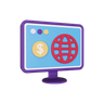 business  online 3d logos