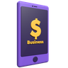 3d mobile business emoji