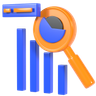 business analytics 3d logo