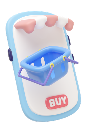Online Buy  3D Icon