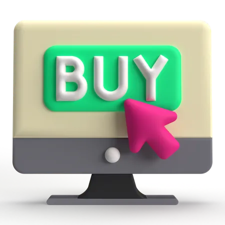 Online Buy  3D Icon