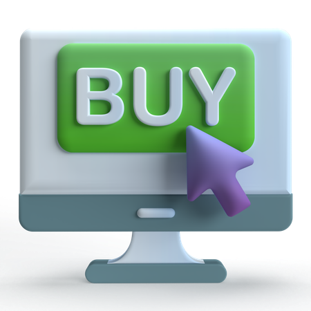 Online Buy  3D Icon