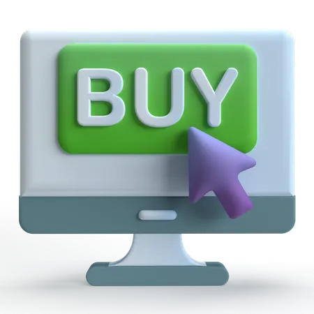 Online Buy  3D Icon
