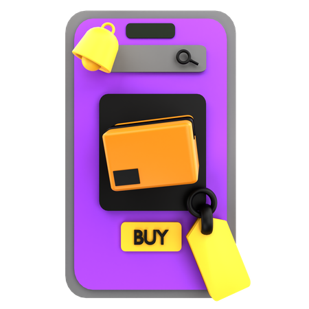 Online Buy  3D Icon