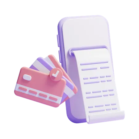 Online Card Payment  3D Icon