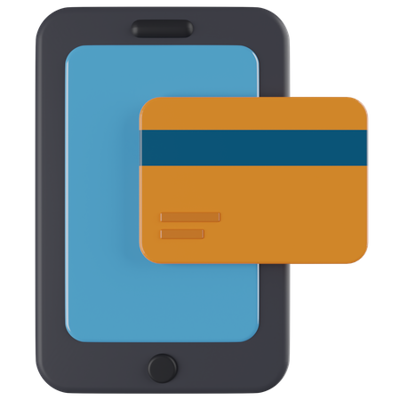 Online Card Payment  3D Icon