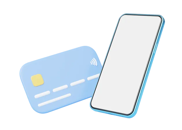 Online Card Payment  3D Icon