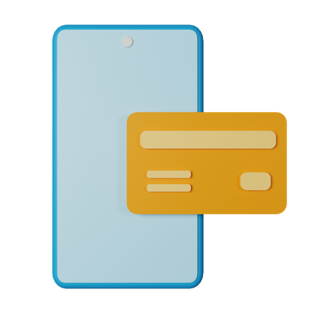 Online Card Payment  3D Icon